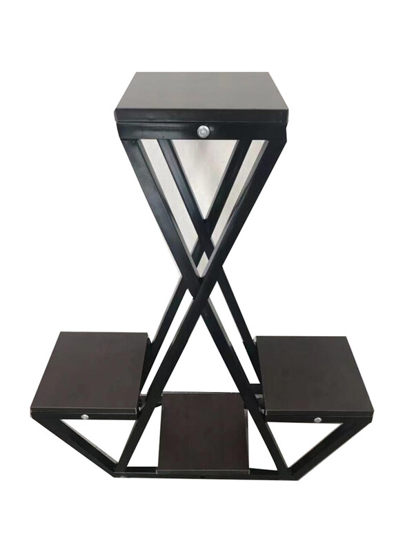DubaiGallery Wooden Flower Pot Stand for Home Decor and Multipurpose Folding Rack Plant Stand, Brown
DubaiGallery Wooden Flower Pot Stand for Home Decor and Multipurpose Folding Rack Plant Stand, Brown