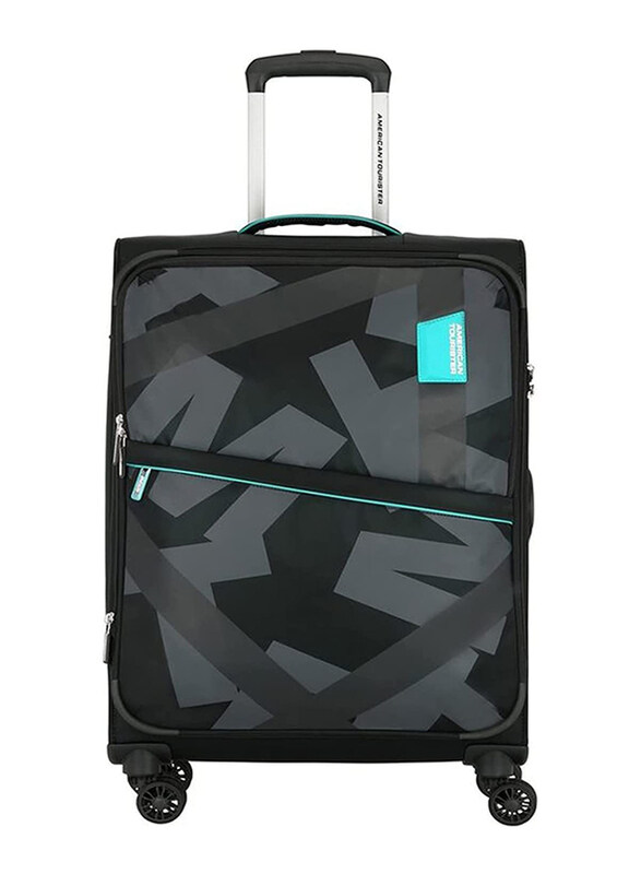 American Tourister Epsilon Soft Check-in Spinner Luggage Trolley Bag, 82cm, Charcoal Black
American Tourister Epsilon Soft Check-in Spinner Luggage Trolley Bag, 82cm, Charcoal Black