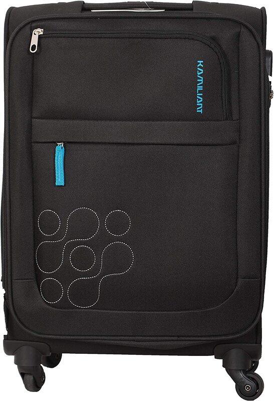 Kamiliant by American Tourister Gaho Soft Case Spinner Luggage Bag with 3 Digit Number Lock, Medium, Black
Kamiliant by American Tourister Gaho Soft Case Spinner Luggage Bag with 3 Digit Number Lock, Medium, Black