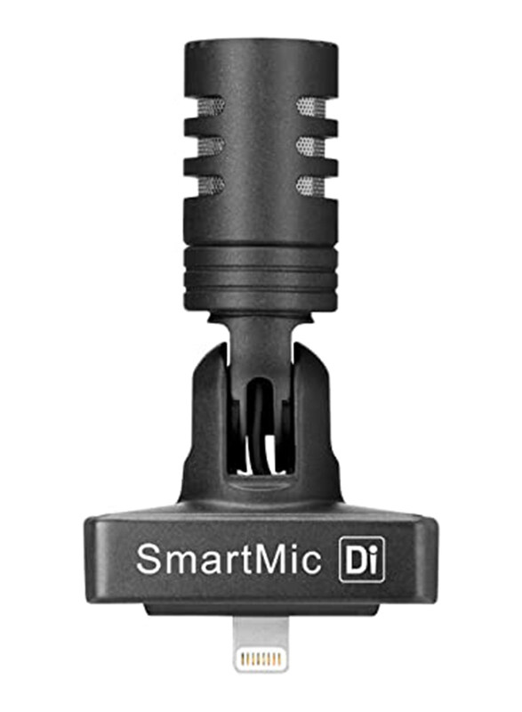 Saramonic SmartMic Di Stereo Microphone with Lightning Connector & Built-In Headphone Output for Apple iPhone & iPad, Black
Saramonic SmartMic Di Stereo Microphone with Lightning Connector & Built-In Headphone Output for Apple iPhone & iPad, Black