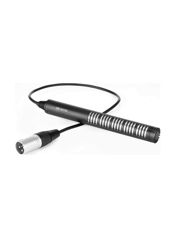 Generic Saramonic SR-NV5X Short Shotgun Microphone with Hardwired XLR Cable, Black
Generic Saramonic SR-NV5X Short Shotgun Microphone with Hardwired XLR Cable, Black