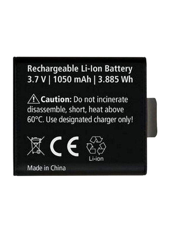 Generic Rollei 1050mAh Rechargeable Lithium-ion Battery for Action-Cam 425/426/430, B01GCTM7D0, Black
Generic Rollei 1050mAh Rechargeable Lithium-ion Battery for Action-Cam 425/426/430, B01GCTM7D0, Black