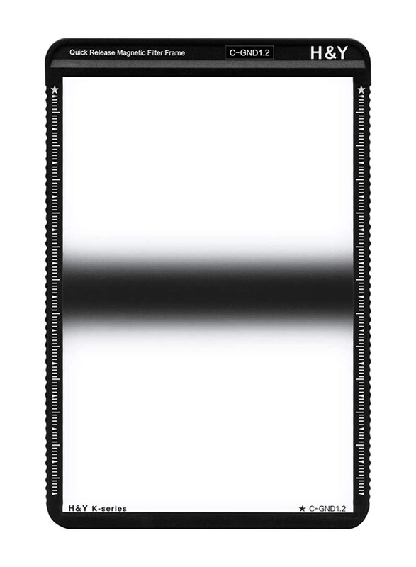 Generic H&Y 100x150mm/0.6 GND4 or 2-Stop Centre-Gradual Neutral Density Filter with Pre-Fitted Magnetic Filter Frame, KC12, Black
Generic H&Y 100x150mm/0.6 GND4 or 2-Stop Centre-Gradual Neutral Density Filter with Pre-Fitted Magnetic Filter Frame, KC12, Black