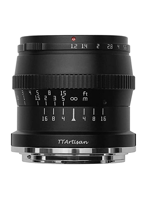 TT Artisan 50 mm F1.2 APS-C Manual Focus Optical Construction Lens for Nikon Z Mount, Silver
TT Artisan 50 mm F1.2 APS-C Manual Focus Optical Construction Lens for Nikon Z Mount, Silver