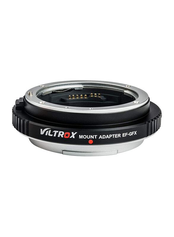 Viltrox EF-GFX Auto Focus Lens Mount Adapter Ring for Canon EOS EF EF-S Lens on a GFX 50S 50R Fujifilm Fuji Camera, Black
Viltrox EF-GFX Auto Focus Lens Mount Adapter Ring for Canon EOS EF EF-S Lens on a GFX 50S 50R Fujifilm Fuji Camera, Black