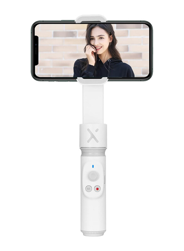 Zhiyun Universal Smooth X Gimbal Stabilizer Handheld Extendable Selfie Stick, White
Zhiyun Universal Smooth X Gimbal Stabilizer Handheld Extendable Selfie Stick, White