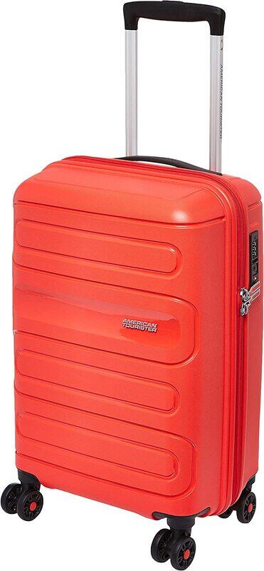 American Tourister Sun side Hard Case Check-In Luggage Trolley Bag, 68cm, Sunset Red
American Tourister Sun side Hard Case Check-In Luggage Trolley Bag, 68cm, Sunset Red