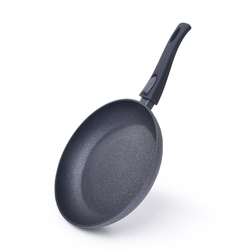Fissman 28cm Cosmic Non-Stick Aluminium Round Frying Pan with Detachable Handle, 28x5.4 cm, Black
Fissman 28cm Cosmic Non-Stick Aluminium Round Frying Pan with Detachable Handle, 28x5.4 cm, Black