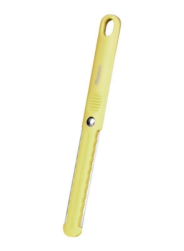 Fissman Cheese and Butter Slicer with Stainless Steel and Food Grade Plastic, Yellow
Fissman Cheese and Butter Slicer with Stainless Steel and Food Grade Plastic, Yellow