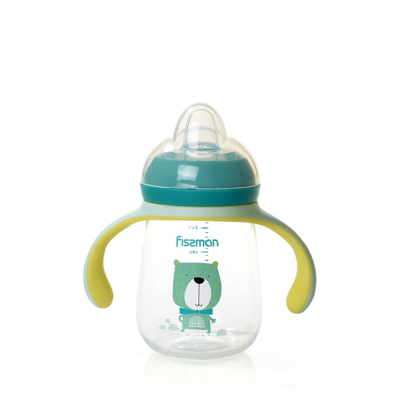 Fissman Baby Dog Design Training Baby Feeding Sippy Cup, 260ml, Clear/Blue/Yellow
Fissman Baby Dog Design Training Baby Feeding Sippy Cup, 260ml, Clear/Blue/Yellow