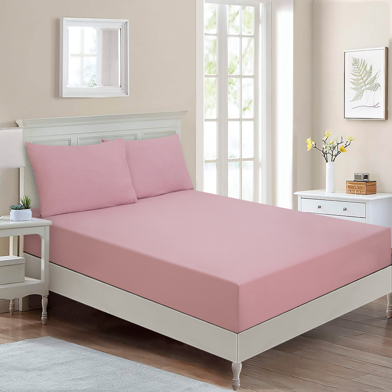 BYFT Home Design King Fitted Sheet 180 x 200 Cm 2 Pillow Cover 50 x 80 Cm All Around Elastic Zephyr 100% Cotton Set of 3
BYFT Home Design King Fitted Sheet 180 x 200 Cm 2 Pillow Cover 50 x 80 Cm All Around Elastic Zephyr 100% Cotton Set of 3