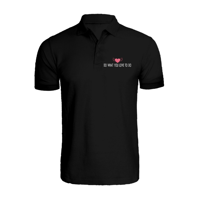 BYFT (Black) Embroidered Cotton T-shirt (Do What You Love To Do) Personalized Polo Neck T-shirt For Women (Medium)-Set of 1 pc-220 GSM
BYFT (Black) Embroidered Cotton T-shirt (Do What You Love To Do) Personalized Polo Neck T-shirt For Women (Medium)-Set of 1 pc-220 GSM