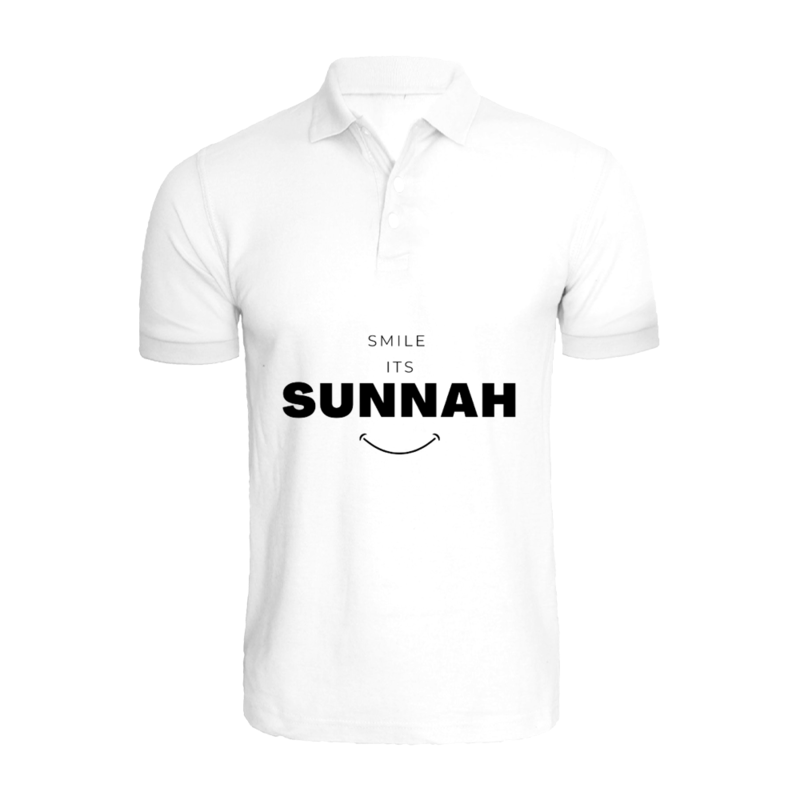 BYFT (White) Ramadan Printed Tshirt (Smile Its Sunnah) Cotton (Large) Unisex Polo Neck Tshirt -220 GSM
BYFT (White) Ramadan Printed Tshirt (Smile Its Sunnah) Cotton (Large) Unisex Polo Neck Tshirt -220 GSM