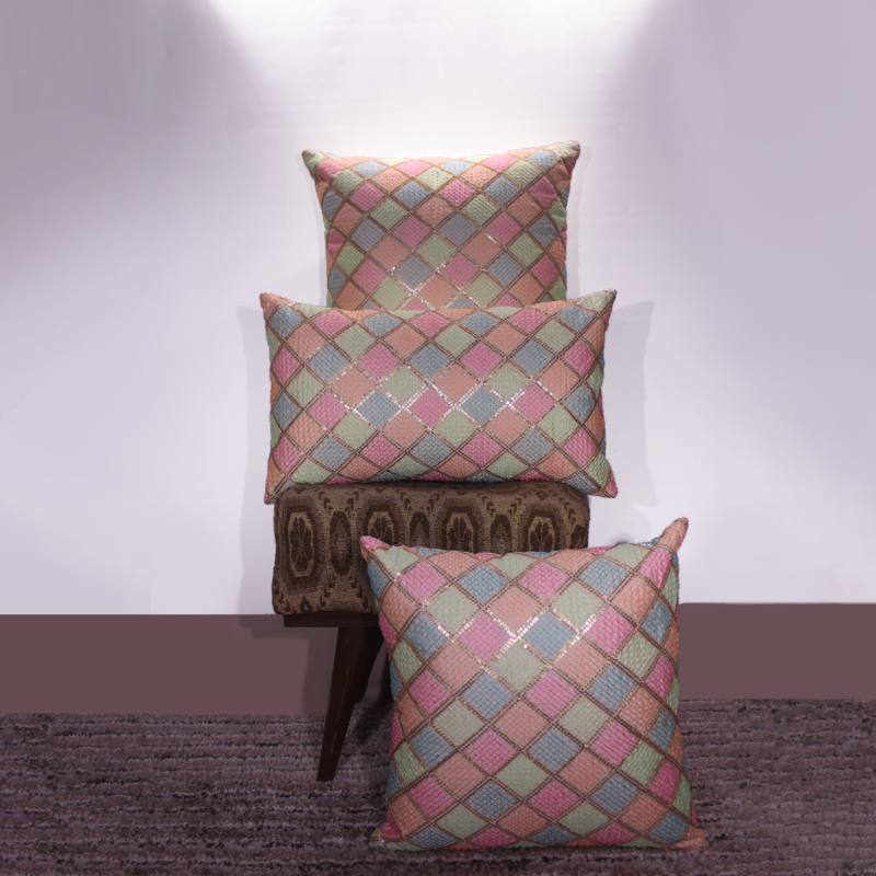 BYFT Orchard Cushion Cover 12 x 20 inch (Diagonal Checks design - Cream) 30 x 50 cm Luxury Decorative Cushion Cover for Sofa, Bed & Living Room- Set o
BYFT Orchard Cushion Cover 12 x 20 inch (Diagonal Checks design - Cream) 30 x 50 cm Luxury Decorative Cushion Cover for Sofa, Bed & Living Room- Set o