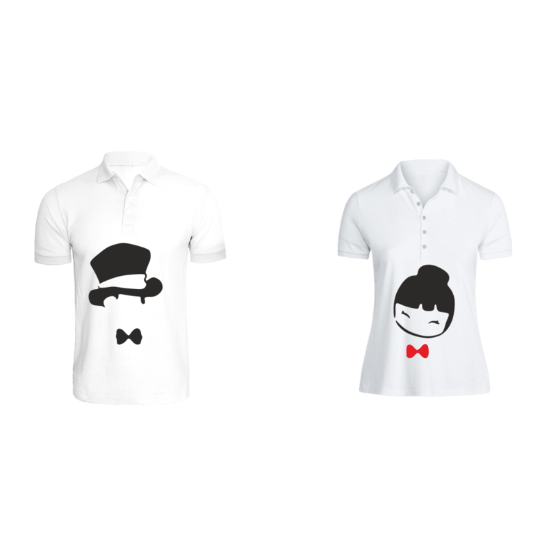 BYFT (White) Couple Printed Cotton T-shirt (Chinese Couple) Personalized Polo Neck T-shirt (Medium)-Set of 2 pcs-220 GSM
BYFT (White) Couple Printed Cotton T-shirt (Chinese Couple) Personalized Polo Neck T-shirt (Medium)-Set of 2 pcs-220 GSM