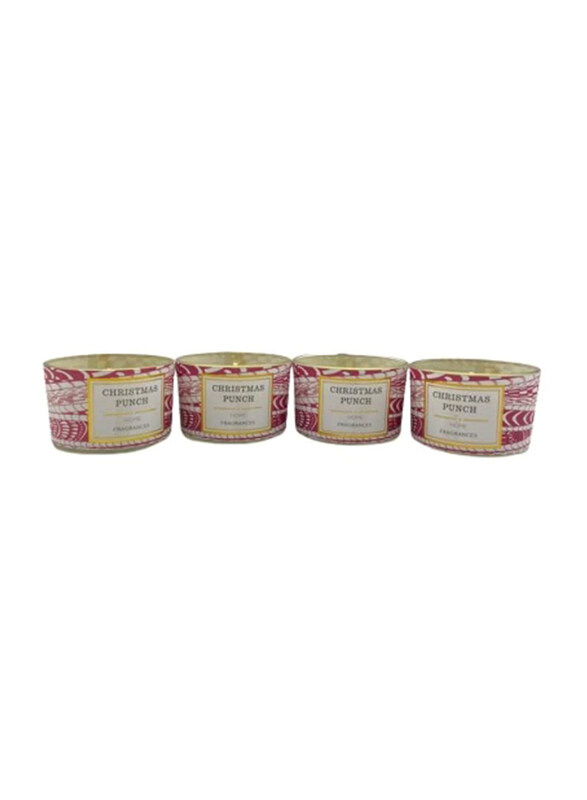 BYFT Home Fragrances Candles for Relaxation with Christmas Punch Scent, 4 x 100g, Pink
BYFT Home Fragrances Candles for Relaxation with Christmas Punch Scent, 4 x 100g, Pink
