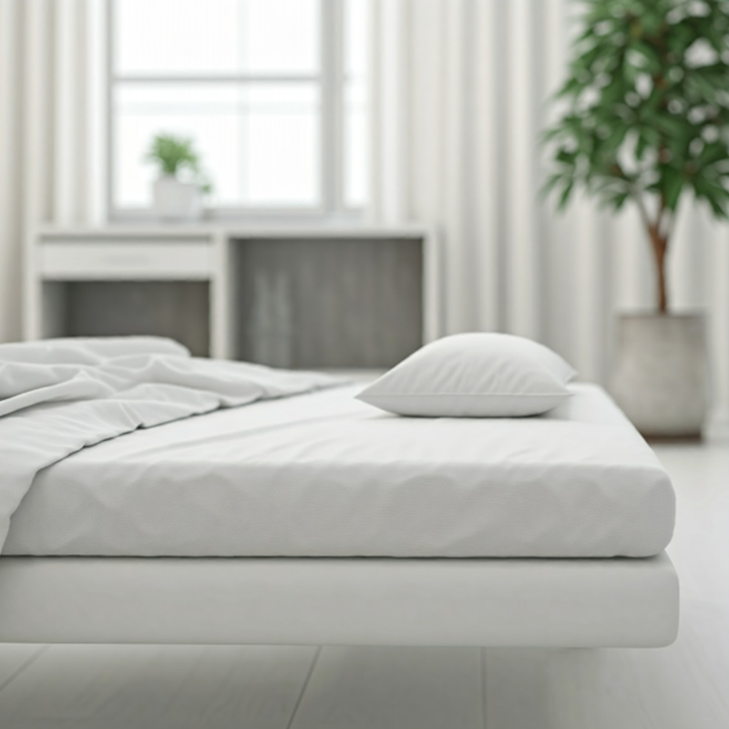BYFT Home Design Single Fitted Sheet 90 x 200 Cm 1 Pillow Cover 50 x 75 Cm White 100% Cotton Set of 2
BYFT Home Design Single Fitted Sheet 90 x 200 Cm 1 Pillow Cover 50 x 75 Cm White 100% Cotton Set of 2