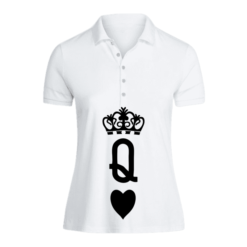 BYFT (White) Printed Cotton T-shirt (Crown Queen Heart) Personalized Polo Neck T-shirt For Women (Small)-Set of 1 pc-220 GSM
BYFT (White) Printed Cotton T-shirt (Crown Queen Heart) Personalized Polo Neck T-shirt For Women (Small)-Set of 1 pc-220 GSM