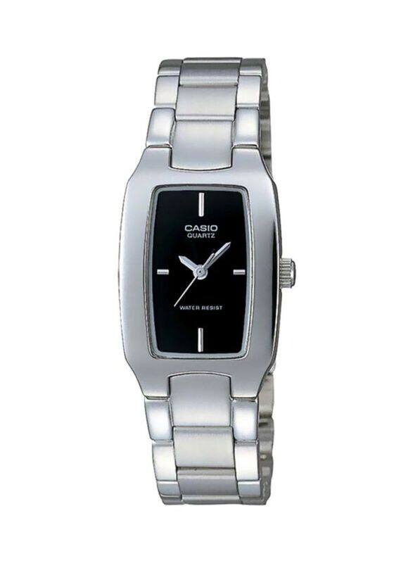 Casio Enticer Analog Watch for Women with Stainless Steel Band, Water Resistant, LTP-1165A-1CDF, Silver-Black
Casio Enticer Analog Watch for Women with Stainless Steel Band, Water Resistant, LTP-1165A-1CDF, Silver-Black