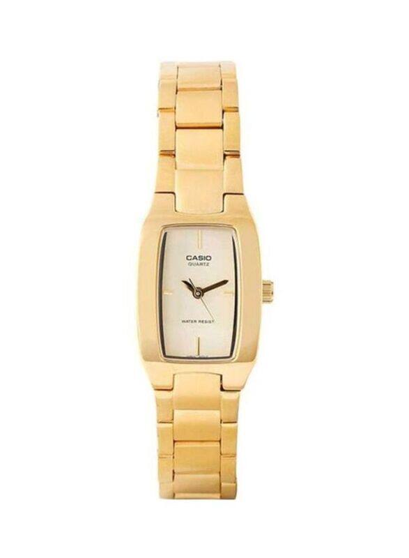 Casio Analog Watch for Women with Stainless Steel Band, Water Resistant, LTP-1165N-9CRDF, Gold/Beige
Casio Analog Watch for Women with Stainless Steel Band, Water Resistant, LTP-1165N-9CRDF, Gold/Beige