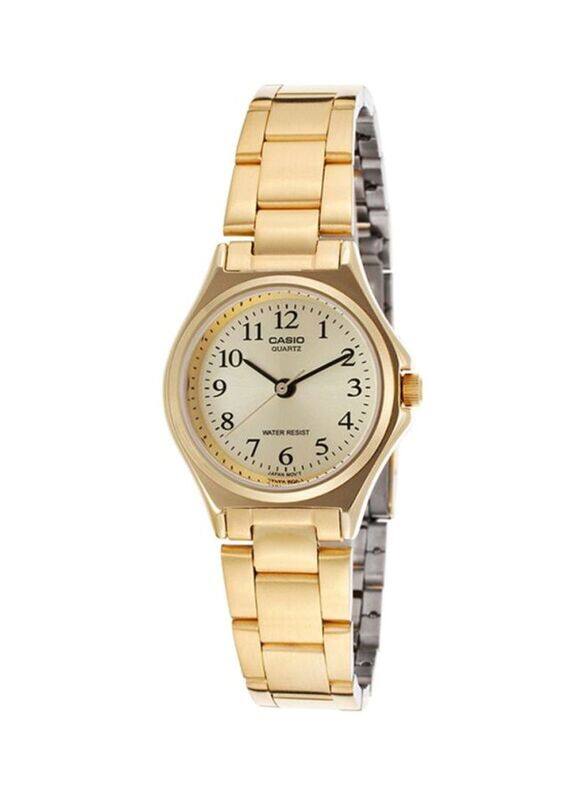 Casio Enticer Analog Wrist Watch for Women with Stainless Steel Band, Water Resistant, LTP-1130N-9BRDF, Gold
Casio Enticer Analog Wrist Watch for Women with Stainless Steel Band, Water Resistant, LTP-1130N-9BRDF, Gold