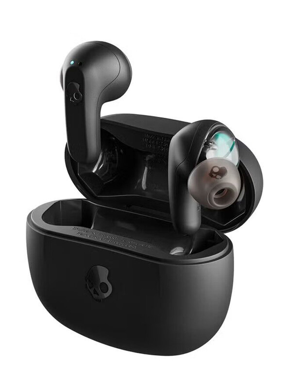 Skullcandy Rail Wireless In-Ear Earbuds With Skull-iQ App Integration Plus AI Microphone, Black
Skullcandy Rail Wireless In-Ear Earbuds With Skull-iQ App Integration Plus AI Microphone, Black