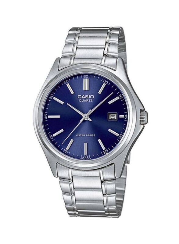 Casio Enticer Analog Watch for Women with Stainless Steel Band, Water Resistant, LTP-1183A-2ADF, Silver-Blue
Casio Enticer Analog Watch for Women with Stainless Steel Band, Water Resistant, LTP-1183A-2ADF, Silver-Blue