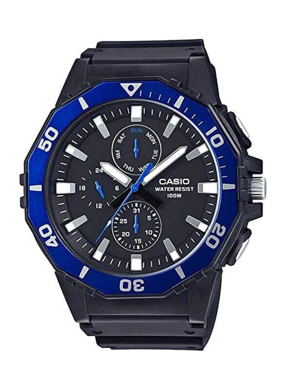Casio Youth Analog Watch for Men with Resin Band, Water Resistant & Chronograph, MRW-400H-2AV, Black/Blue
Casio Youth Analog Watch for Men with Resin Band, Water Resistant & Chronograph, MRW-400H-2AV, Black/Blue