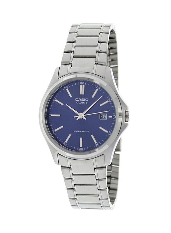 Casio Analog Wrist Watch for Women with Stainless Steel Band, Water Resistant, LTP-1183A-2A, Silver-Blue
Casio Analog Wrist Watch for Women with Stainless Steel Band, Water Resistant, LTP-1183A-2A, Silver-Blue