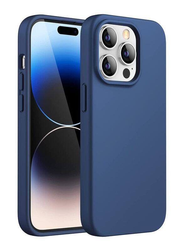 Zolo Apple iPhone 14 Pro Soft Silicone Protective Mobile Phone Back Case Cover, Navy Blue
Zolo Apple iPhone 14 Pro Soft Silicone Protective Mobile Phone Back Case Cover, Navy Blue