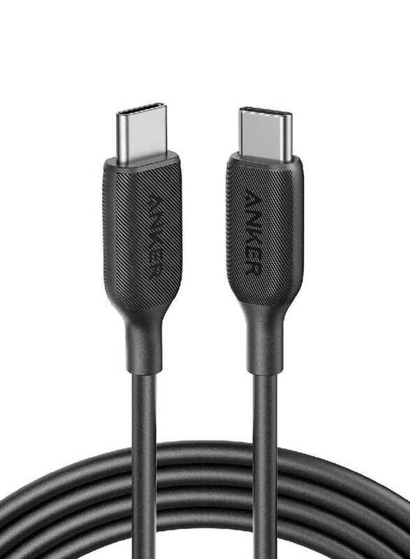 Anker 0.9-Meter Ultra-Durable High Speed Charging & Syncing Cable, USB Type-C to USB Type-C for Smartphone & Tablets, A8852H11, Black
Anker 0.9-Meter Ultra-Durable High Speed Charging & Syncing Cable, USB Type-C to USB Type-C for Smartphone & Tablets, A8852H11, Black