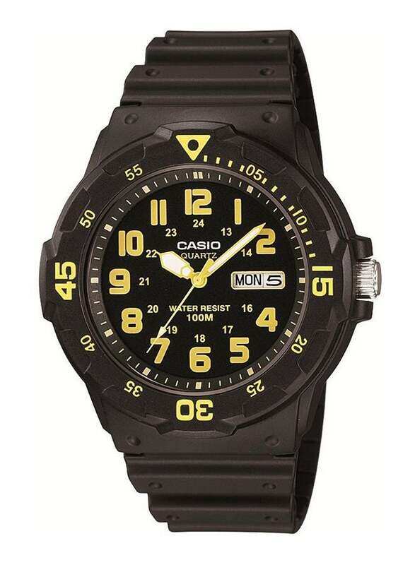 Casio Classic Digital Watch for Men with Resin Band, Water Resistant, MRW-200H-9BVDF, Black
Casio Classic Digital Watch for Men with Resin Band, Water Resistant, MRW-200H-9BVDF, Black