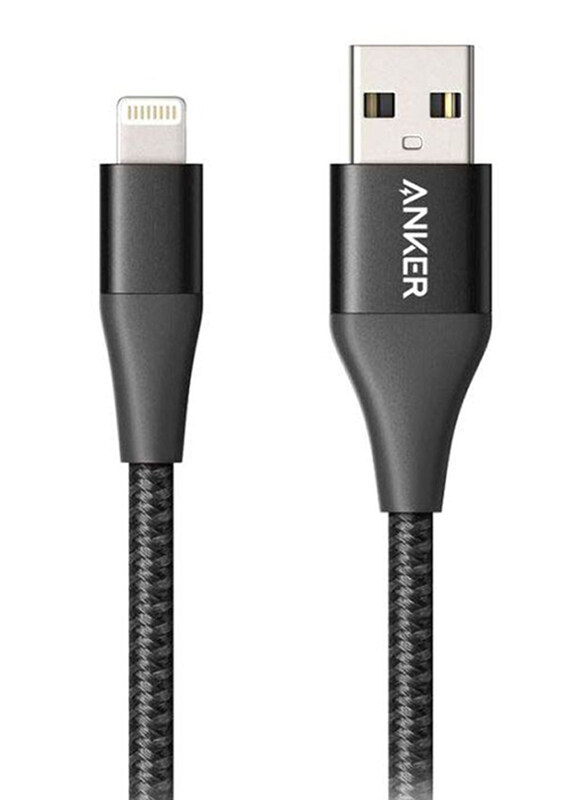 Anker 3-Feet Powerline+ II Lightning Cable, USB Type A Male to Lightning for Apple Devices, AK-A8432011, Black
Anker 3-Feet Powerline+ II Lightning Cable, USB Type A Male to Lightning for Apple Devices, AK-A8432011, Black