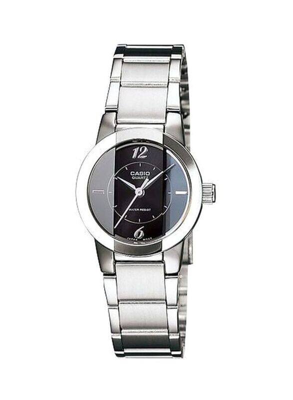 Casio Enticer Analog Watch for Women with Stainless Steel Band, Water Resistant, LTP-1230D-1CDF, Silver-Black
Casio Enticer Analog Watch for Women with Stainless Steel Band, Water Resistant, LTP-1230D-1CDF, Silver-Black