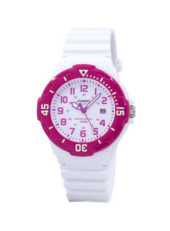 Casio Analog Watch for Women with Resin Band, Water Resistant, LRW-200H-4BVDF, White
Casio Analog Watch for Women with Resin Band, Water Resistant, LRW-200H-4BVDF, White