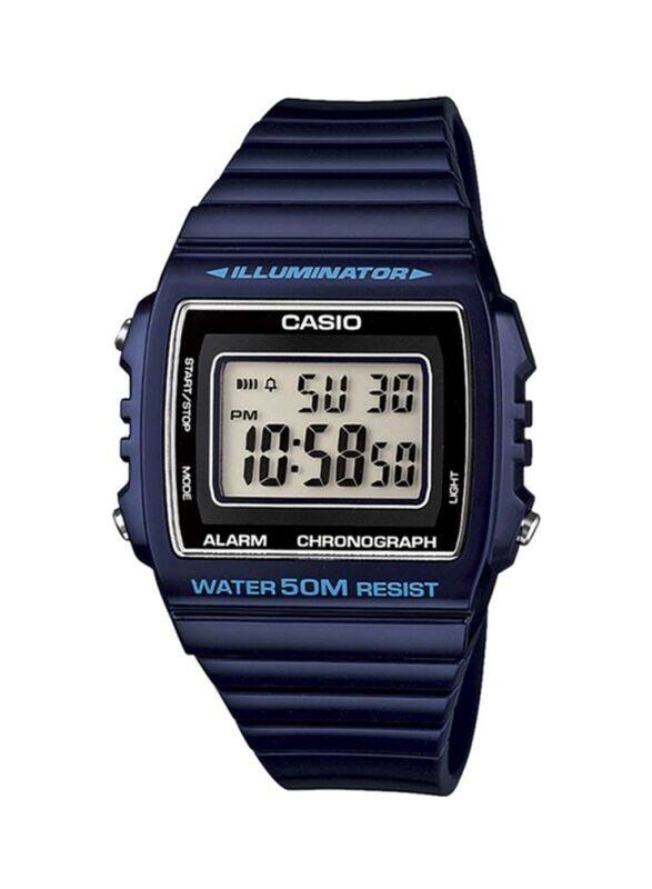Casio Classic Digital Watch for Men with Resin Band, Water Resistant, W-215H-2AVEF, Blue/Grey
Casio Classic Digital Watch for Men with Resin Band, Water Resistant, W-215H-2AVEF, Blue/Grey