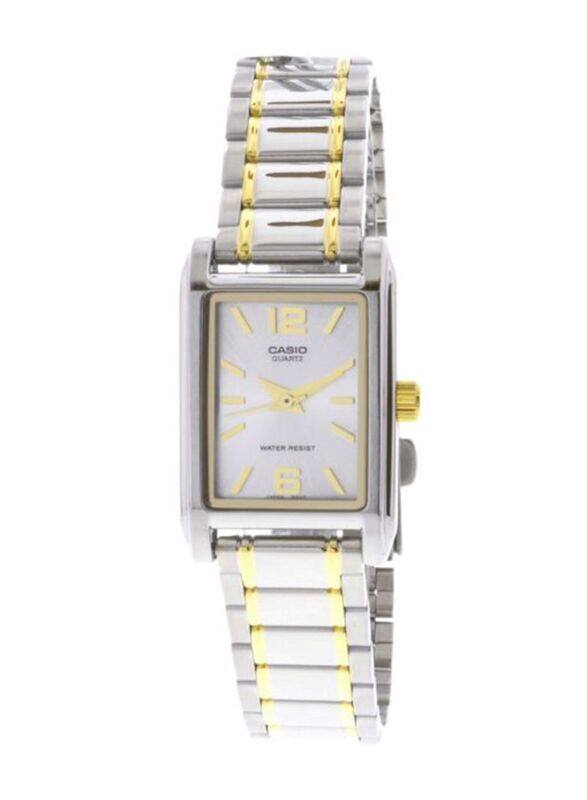 Casio Analog Watch for Women with Metal Band, Water Resistant, LTP1235SG-7A, Multicolour-Silver
Casio Analog Watch for Women with Metal Band, Water Resistant, LTP1235SG-7A, Multicolour-Silver