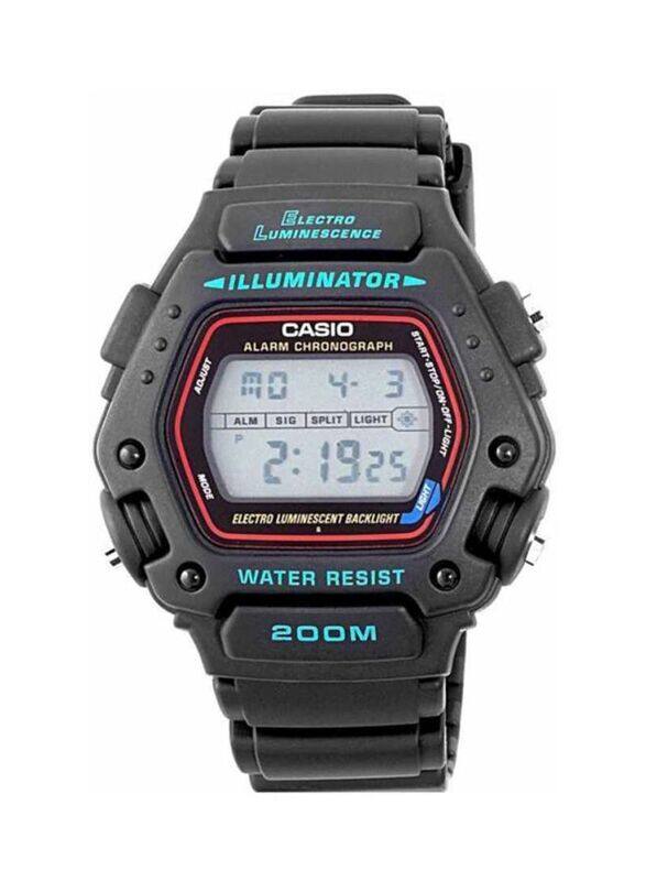 Casio Youth Series Digital Watch for Men with Resin Band, Water Resistant, DW290-1VHDF, Black-Grey
Casio Youth Series Digital Watch for Men with Resin Band, Water Resistant, DW290-1VHDF, Black-Grey