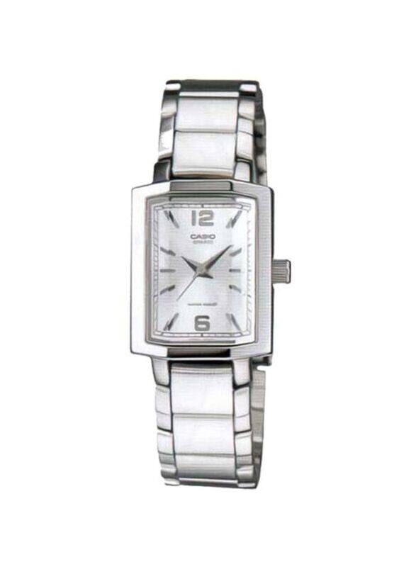 Casio Analog Watch for Women with Stainless Steel Band, Water Resistant, LTP-1233D-7ADF, Silver-Pearl
Casio Analog Watch for Women with Stainless Steel Band, Water Resistant, LTP-1233D-7ADF, Silver-Pearl