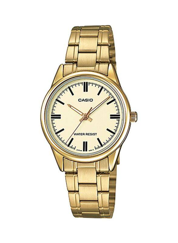 Casio Analog Quartz Watch for Men with Stainless Steel Band, Water Resistant, LTP-V005G-9AUDF, Gold
Casio Analog Quartz Watch for Men with Stainless Steel Band, Water Resistant, LTP-V005G-9AUDF, Gold