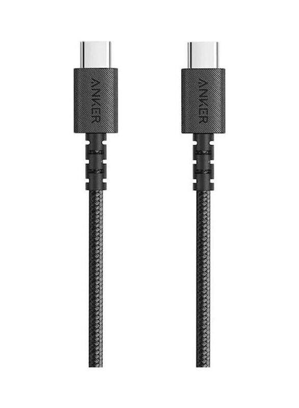Anker 1.8-Meter PowerLine Fast Charging Cable, USB Type-C to USB Type-C for for Smartphone & Tablets, A8033H11, Black
Anker 1.8-Meter PowerLine Fast Charging Cable, USB Type-C to USB Type-C for for Smartphone & Tablets, A8033H11, Black