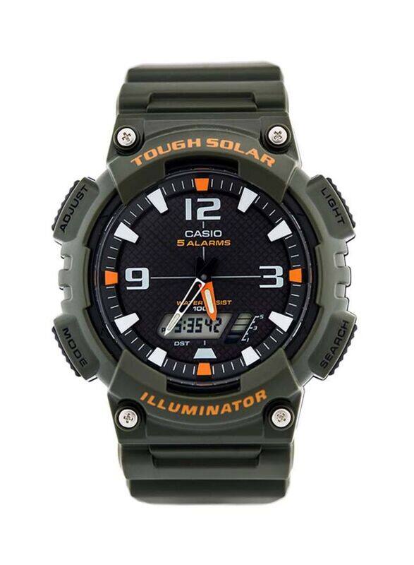 Casio Youth Wrist Analog + Digital Watch for Men with Resin Band, Water Resistant, AQ-S810W-3AVDF, Green-Black
Casio Youth Wrist Analog + Digital Watch for Men with Resin Band, Water Resistant, AQ-S810W-3AVDF, Green-Black