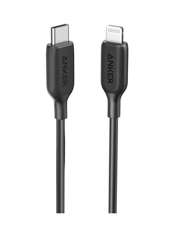Anker 1.8-Meter Powerline III 2.0 Charging & Data Cable, Lightning to USB Type-C for Apple Devices, A8833011, Black
Anker 1.8-Meter Powerline III 2.0 Charging & Data Cable, Lightning to USB Type-C for Apple Devices, A8833011, Black