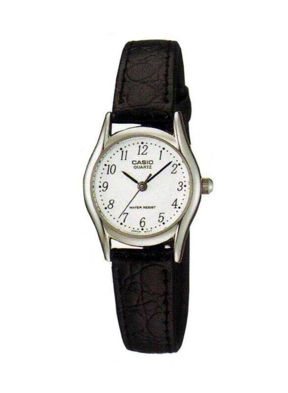 Casio Casual Analog Watch for Women with Leather Band, Water Resistant, LTP-1094E-7BDF, Black-White
Casio Casual Analog Watch for Women with Leather Band, Water Resistant, LTP-1094E-7BDF, Black-White