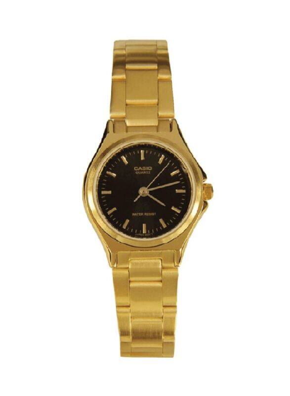 Casio Analog Quartz Watch for Men with Stainless Steel Band, Water Resistant, LTP-1130N-1ARDF, Black/Gold
Casio Analog Quartz Watch for Men with Stainless Steel Band, Water Resistant, LTP-1130N-1ARDF, Black/Gold
