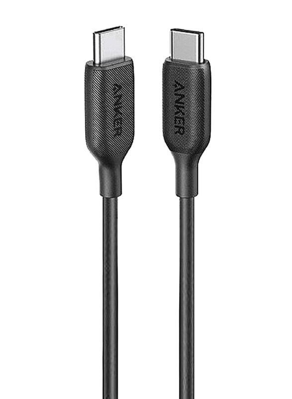 Anker 3-Feet PowerLine III USB-C 2.0 Cable, USB Type-C to USB Type-C for Smartphones/Tablets, A8852H11, Black
Anker 3-Feet PowerLine III USB-C 2.0 Cable, USB Type-C to USB Type-C for Smartphones/Tablets, A8852H11, Black