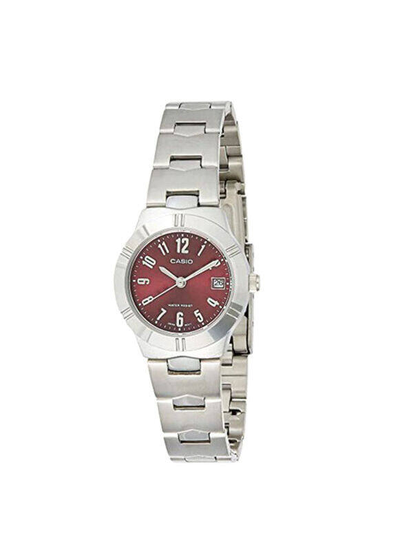 Casio Enticer Analog Watch for Women with Stainless Steel Band, Water Resistant, LTP-1241D-4A2DF, Silver-Brown
Casio Enticer Analog Watch for Women with Stainless Steel Band, Water Resistant, LTP-1241D-4A2DF, Silver-Brown