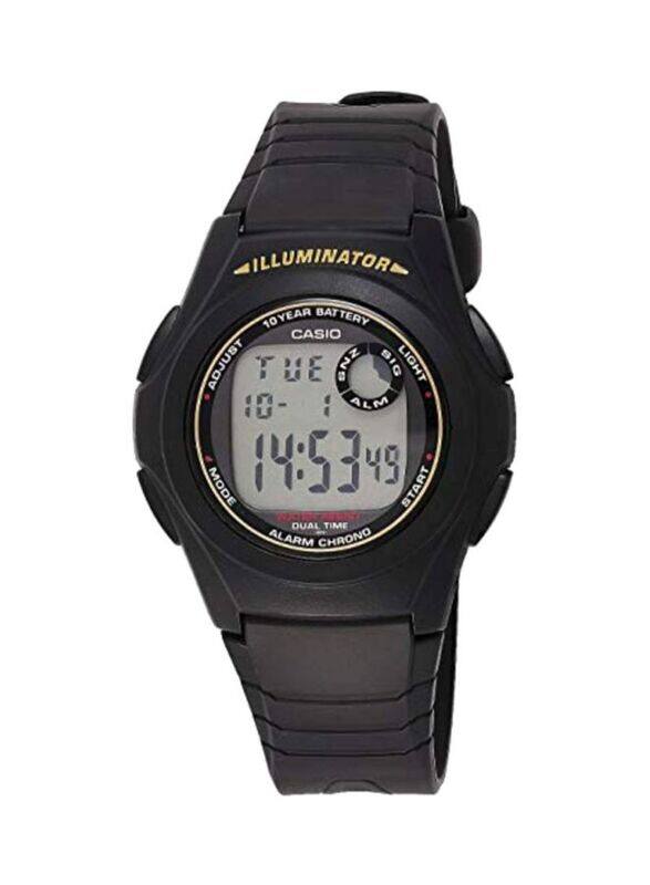Casio Youth Digital Watch for Men with Resin Band, Water Resistant, F-200W-9AUDF, Black/Grey
Casio Youth Digital Watch for Men with Resin Band, Water Resistant, F-200W-9AUDF, Black/Grey