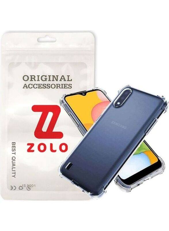 Zolo Samsung Galaxy A01 Shockproof Slim Soft TPU Silicone Mobile Phone Case Cover, Clear
Zolo Samsung Galaxy A01 Shockproof Slim Soft TPU Silicone Mobile Phone Case Cover, Clear