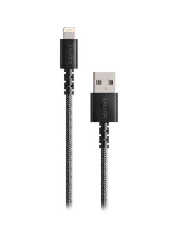 Anker 1.8-Meter Powerline Charging & Data Cable, USB Type A to Lightning for Apple Devices, A8013H12, Black
Anker 1.8-Meter Powerline Charging & Data Cable, USB Type A to Lightning for Apple Devices, A8013H12, Black